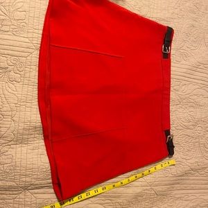 Bright Red mini skirt - size 6 by Express